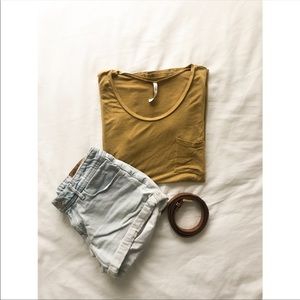 Mustard Casual T-shirt